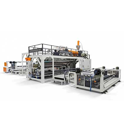 Extrusion Coating Tarpaulin Lamination Line